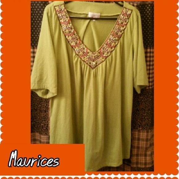 Maurices Tops - Beautiful Beaded Top by Maurice's! Size 2X